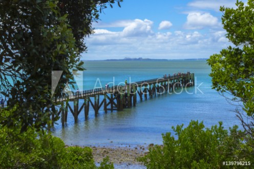 Picture of Cornwallis Wharf Auckland New Zealand